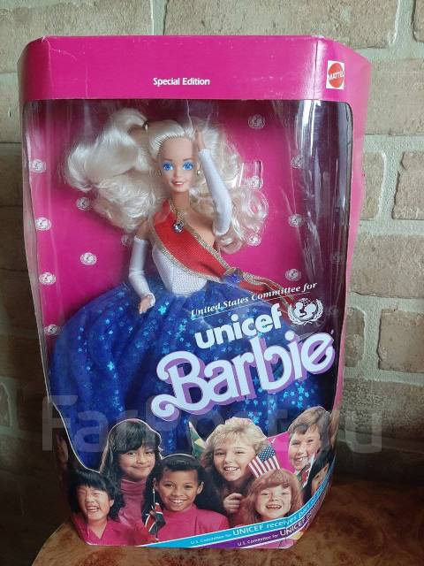 Unicef barbie 1989 new arrivals