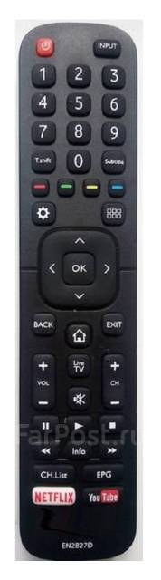 Пульт EN2B27D для телевизоров DEXP, Hisense и др. с функцией Smart TV ...