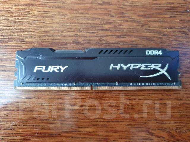 HyperX FURY 16GB DDR4 2133MHz, 16 гб, б/у, в наличии. Цена: 2 500₽ во ...