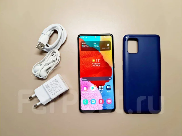 Samsung Galaxy A51. �/�, �����, 3G, 4G LTE, Dual-SIM, ����������, NFC ����