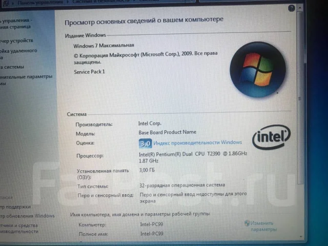 Toshiba Satellite L300. 15.4", 1,9����, ��� 3072 ��, ���� 160���, WiFi: 1, ����������� �� 1��. ����