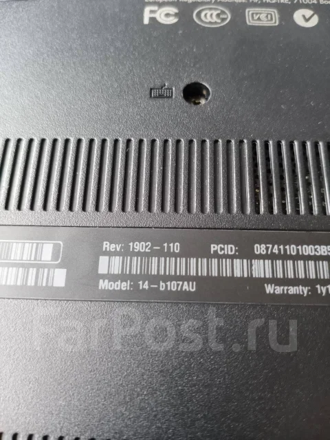 HP 14. 14", 1,4����, ��� 4 ��, ���� 240���, WiFi: 1, Bluetooth: 1, ����������� �� 3��. ����