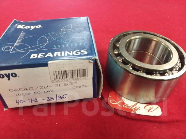 Подшипник (KOYO япония) 40-72-33/36 DAC4072W-3CS35 DAC4072CS34 SUZ ...