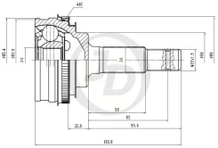 ���� �������� Toyota 43420-32161 ����