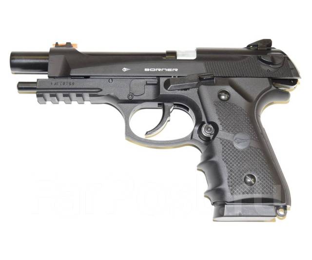 Пистолет пневмат. Borner Sport 331 (blowback) (Beretta), кал. 4,5 мм ...