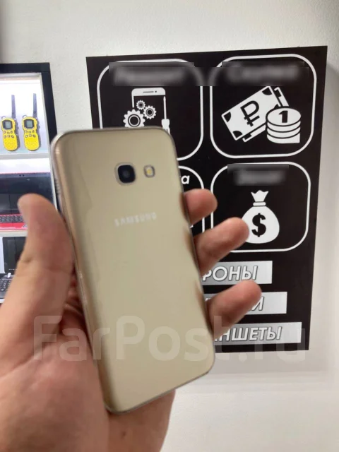 Samsung Galaxy A3 2017. �/�, �������, 3G, 4G LTE, Dual-SIM, ����������, ���������, NFC ����