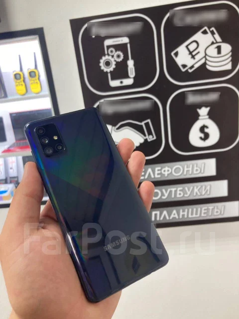 Samsung Galaxy A71. �/�, �����, ������, 3G, 4G LTE, Dual-SIM, ����������, NFC ����