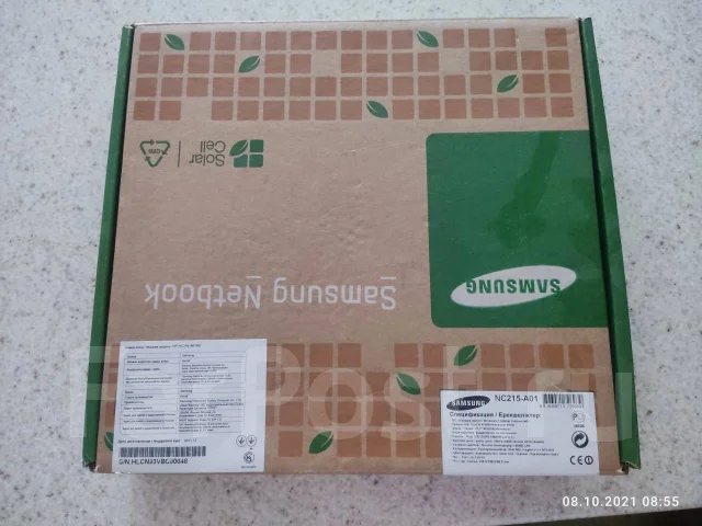 Samsung NC215. 10.1", 1,6����, ��� 2048 ��, ���� 320���, WiFi: 1, Bluetooth: 1, ����������� �� 14��. ����