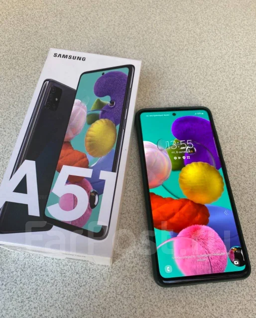 Samsung Galaxy A51. �/�, �����, 4G LTE, Dual-SIM, NFC ����