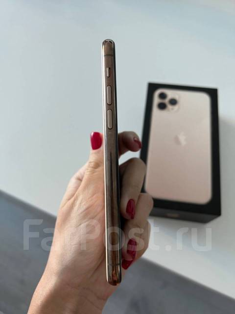Apple iPhone 11 Pro 256GB GOLD Ростест, 5.80", моноблок, золотой, б/у ...