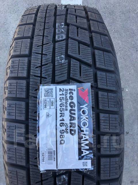 Yokohama Ice Guard IG60, 215/65 R16, 16", 12 шт, в наличии, 215 мм, 65 ...