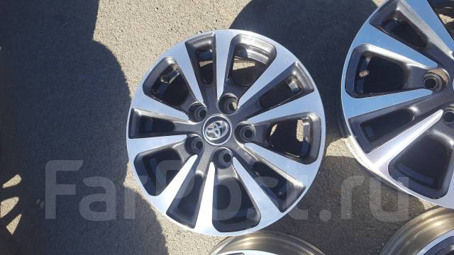 Оригинальные диски Тойота, Toyota, 15", 1 шт, 5x114.3, 4 шт, б/у, в ...