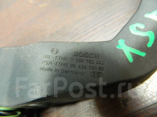 Пежо 307 не реагирует на педаль газа
