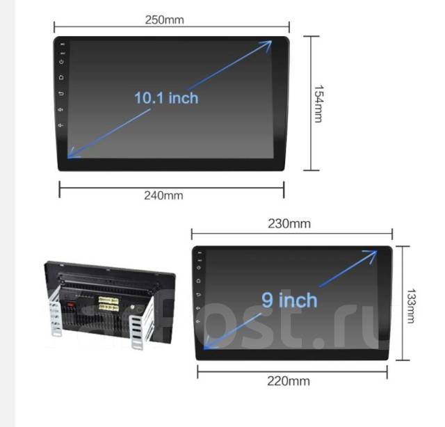 Магнитола планшет Android 10 4-32GB,4G, IPS, DSP, TS10, другой, новый ...