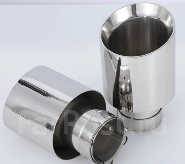 Две насадки на глушитель. Надежная установка без сварки купить во ...