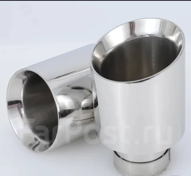 Две насадки на глушитель. Надежная установка без сварки купить во ...