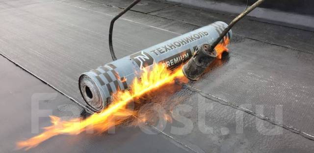 Монтаж мягкой кровли гаражей. Ремонт крыш. Гидроизоляция. Мембрана в ...