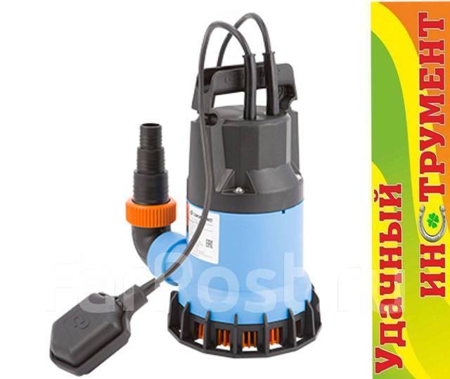 Насос погружной дренажный Джилекс Дренажник 110/8, 210 Вт, 110 л/мин ...