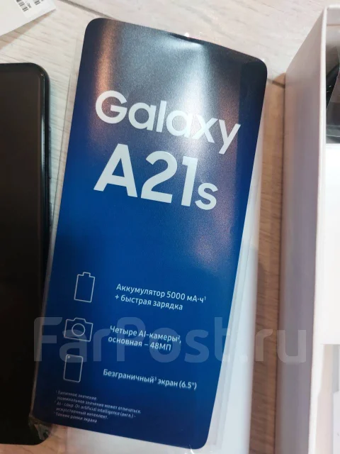 Samsung Galaxy A21s. �/�, ������, 4G LTE, Dual-SIM, ���������� ����