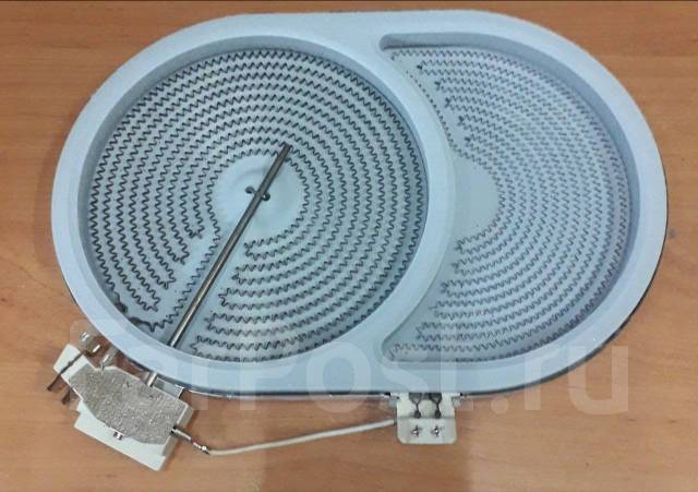 Конфорка стеклокерамики 2 зоны HiLight EGO 2400/1600W б/у Утятница, в ...