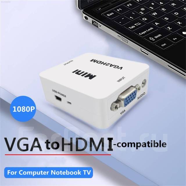 Конвертер - адаптер mini VGA2HDMI ( с VGA на HDMI ) - Аксессуары и .