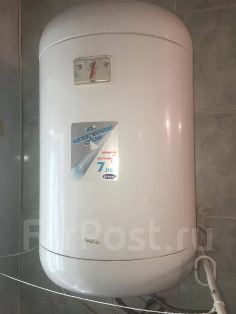 Титан 30 литров, реал, проточно-накопительный, электрический, 30 л. б/у ...