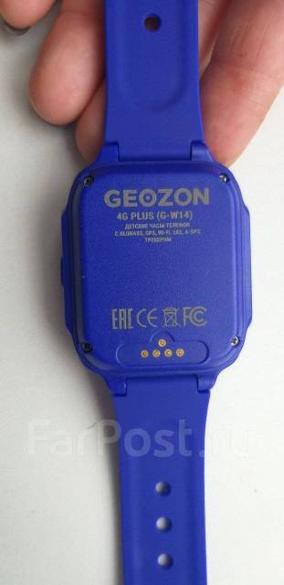 Часы детские Geozon 4G Plus, GPS, SIM-карта, IP67, Android, iOS, б/у, в ...