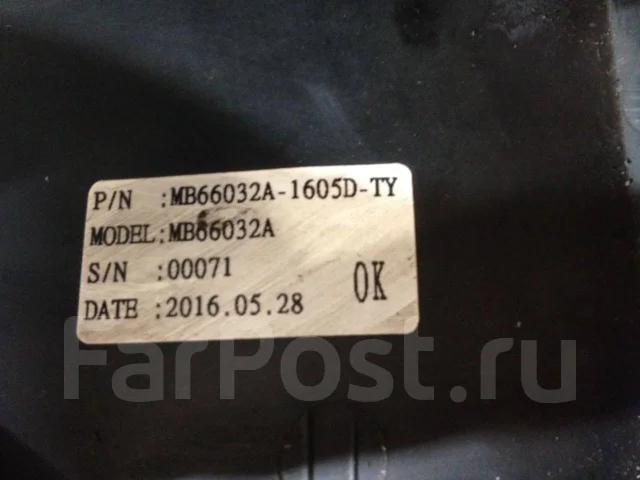 �������� (���������� ���������) Mitsubishi Lancer X 2007-17 MB66032A ����