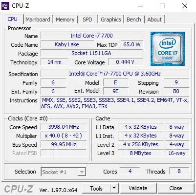 Intel Core i7-7700 ����