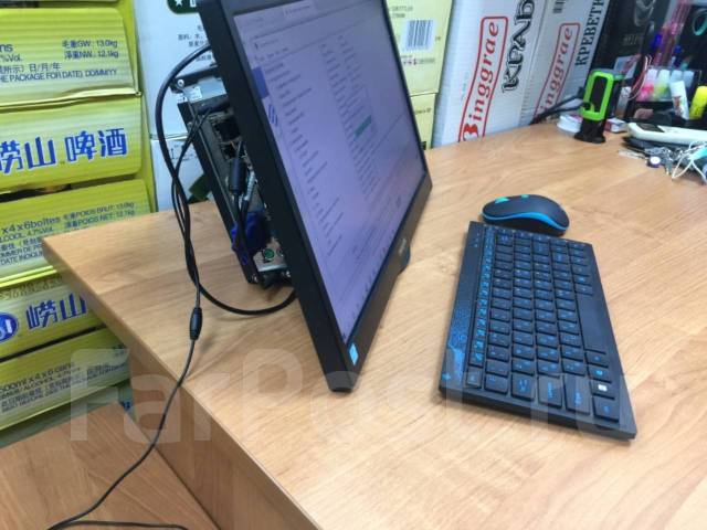 Моноблок Mini-ITX celeron 2x1.8Мгц 640Г+монитор, б/у, в наличии. Цена ...