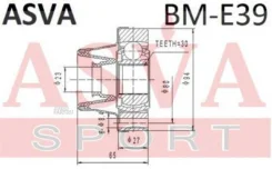 ���� ���������� ���� BMW/ 5 E39BMW/ 7 E38/30*80 �� ASVA BME39 BME39 ����
