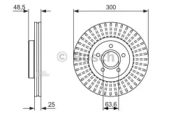 ���� ����. ���. [300x25] 5 ���. FORD C-MAX/C-MAX II/Focus C-MAX/Focus II/III/Grand C-MAX/KUGA 1.6-2.0 10.03-, Volvo C30/C70 II/S40 II/V50 1.6-2.4 04.0...