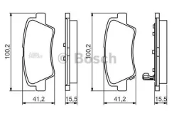 ������� ����. Hyundai Solaris IV 10-, i20 14-, i30 11-15, i40 12-, Veloster 11- Bosch 0986494557 0986494557 ����
