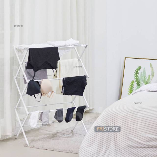 Складная напольная сушилка для белья Xiaomi Mr. Bond бельевая сушка ...