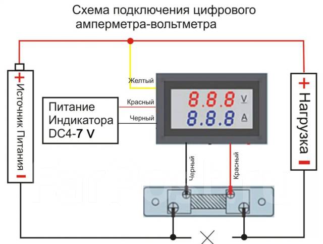 Правильное подключение амперметра