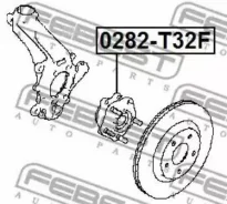 ������� �������� Nissan X-Trail Innmake T32N 2014.09- [GR] Febest 0282T32F 0282T32F ����