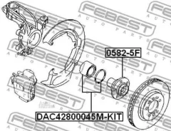 ������� �������� Mazda 3 BK 2003-2008 Febest 05825F 05825F ����
