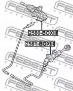 ������� ��������� ������� Citroen Jumper III/ Relay III 2006- Febest 2581Boxiii 2581BOXIII ����