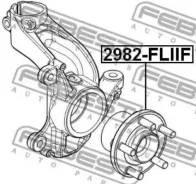 ������� � ����� �������� LAND Rover Freelander II 2006- 2982-Fliif Febest 2982Fliif 2982FLIIF ����