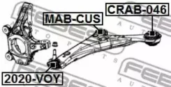����������� ������ ��������� ������� ������ Chrysler Sebring II 2006-2010 Febest CRAB046 CRAB046 ����