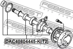 ��������� ��������� ������ ����������� 40X80X44X45 Febest DAC40804445KIT2 DAC40804445KIT2 ����