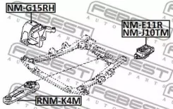 ������� ��������� ������ Nissan Almera G15RA 2012.11- [EL] Febest NMG15RH NMG15RH ����