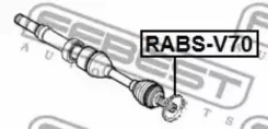 ������ ABS Febest Rabsv70 RABSV70 ����