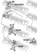 ������� ��������� ������ Toyota Camry ACV3#/MCV3# 2001-2006 Febest TM045 TM045 ����