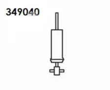����������� ������ GAS Mitsubishi Outlander 02.07-; Peugeot 4007 02.07-; Citroen C-Crosser 02.07- KYB 349040 349040 ����
