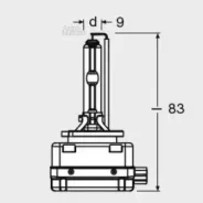 ����� D3S 42V 35W PK32d-5 Xenarc Classic ����/�������� 1 ��. AUDI A1 2010-/AUDI A3 2004-2010/AUDI A4 2007-/AUDI A4 Allroad 2009-/AUDI A5 2007-/AUDI A6...