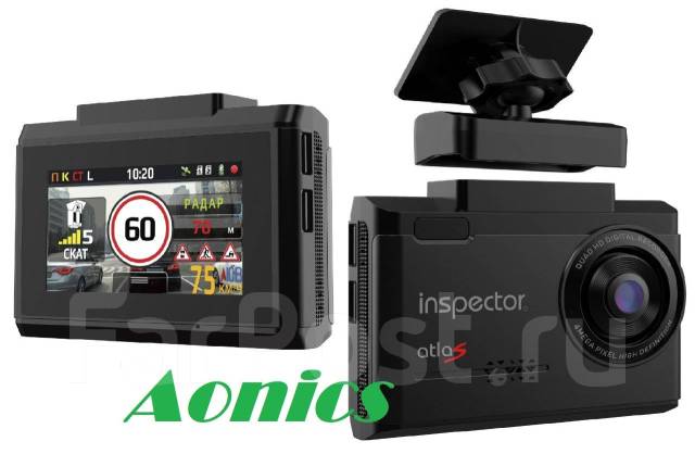 Видеорегистратор с радар-детектором Inspector AtlaS (Корея)NEW Quad HD ...