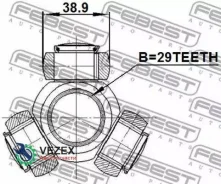������� Mitsubishi Airtrek/Outlander CU2-5W 2001.11-2008.12 Febest 0816B9 0816B9 ����