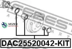 ��������� ������� Suzuki Ignis RG413-4 ����. (����������) Febest DAC25520042KIT DAC25520042KIT ����