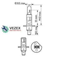����� 12V H1 55W +60% Philips VisionPlus 2 ��. Duobox 12258VPS2 Philips 12258VPS2 12258VPS2 ����